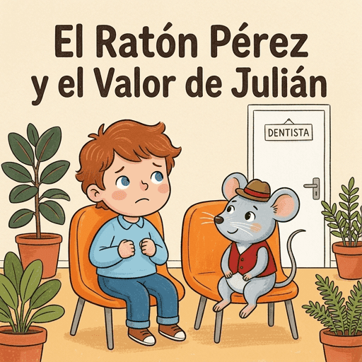 Portada del libro: El Ratón Pérez y el Valor de Julián